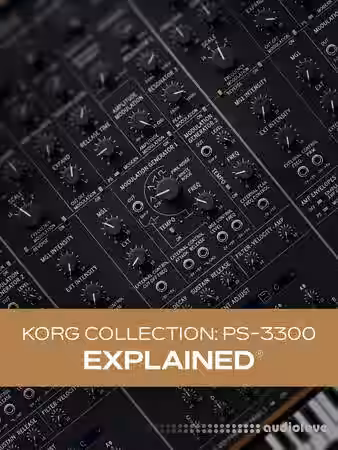 Groove3 KORG Collection: PS-3300 Explained [TUTORiAL] - Sample Pack Artwork