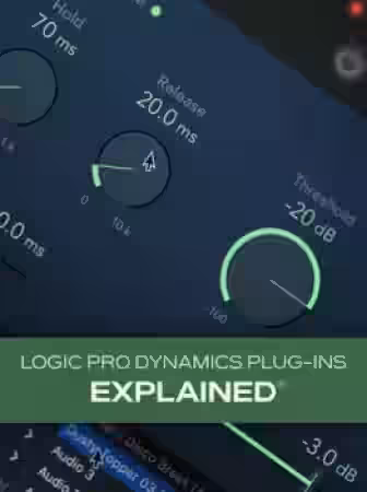 Groove3 Logic Pro Dynamics Plug-Ins Explained [TUTORiAL] - Sample Pack Artwork