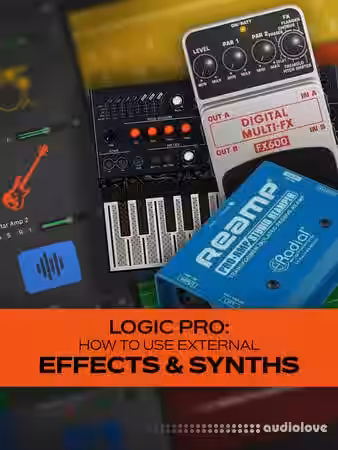 Groove3 Logic Pro: How to Use External Effects and Synths [TUTORiAL] - Sample Pack Artwork