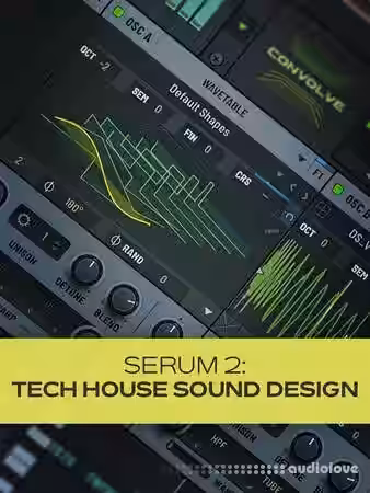 Groove3 Serum 2: Tech House Sound Design [TUTORiAL] - Sample Pack Artwork