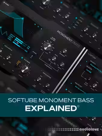 Groove3 Softube Monoment Bass Explained [TUTORiAL] - Sample Pack Artwork