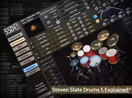 Groove3 Steven Slate Drums 5 Explained [TUTORiAL] - Sample Pack Artwork