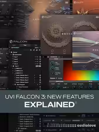 Groove3 UVI Falcon 3 New Features Explained [TUTORiAL] - Sample Pack Artwork