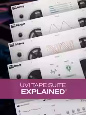 Groove3 UVI Tape Suite Explained [TUTORiAL] - Sample Pack Artwork
