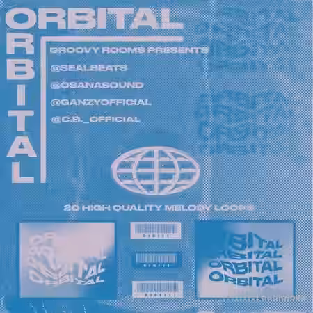 Groovy Rooms Orbital Melody Loop + Starters [WAV] - Sample Pack Artwork
