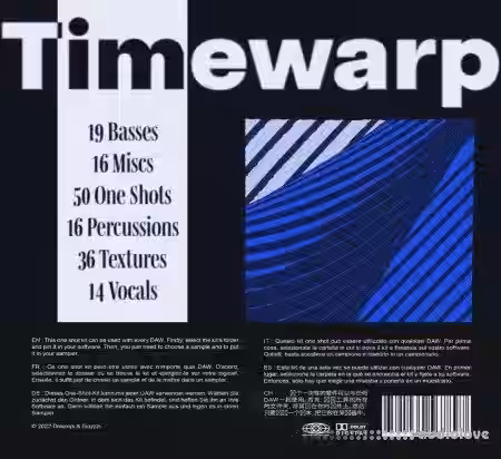 Guyzzi Timewarp one shot library [WAV] - Sample Pack Artwork