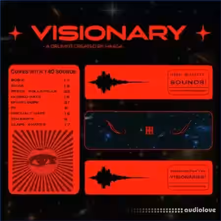 Haaga Visonary Drumkit [WAV] - Sample Pack Artwork