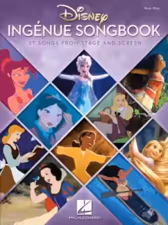 Hal Leonard Disney Ingenue Songbook 27 Songs from Stage and Screen - Sample Pack Artwork