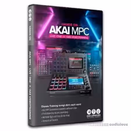 Hands on Akai MPC Live/One/X das Videotraining [TUTORiAL] - Sample Pack Artwork