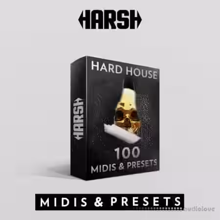 HARSH Hard House 100 Sylenth 1 Presets & Midis [WAV, MiDi, Synth Presets] - Sample Pack Artwork