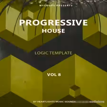 Heartlights Music Sounds Progressive House Template Vol 8 [DAW Templates] - Sample Pack Artwork