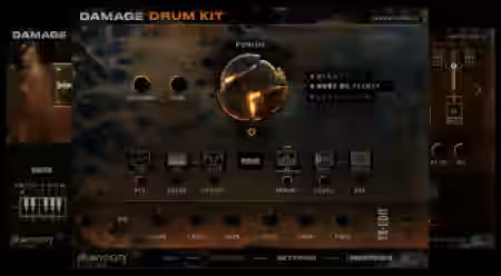 Heavyocity Damage Drum Kit [KONTAKT] - Sample Pack Artwork