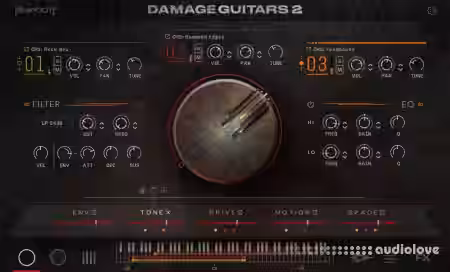 Heavyocity Damage Guitars 2 [KONTAKT] - Sample Pack Artwork