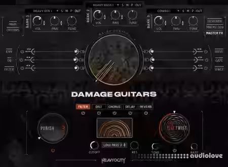 Heavyocity Damage Guitars [KONTAKT] - Sample Pack Artwork
