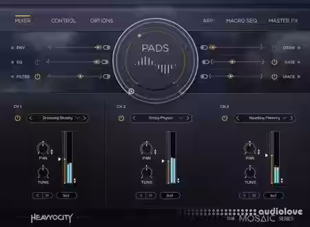 Heavyocity Mosaic Pads [KONTAKT] - Sample Pack Artwork