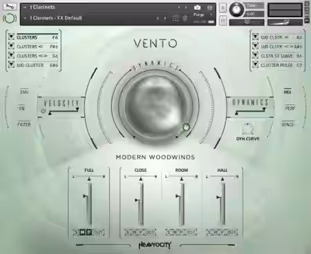Heavyocity VENTO Modern Woodwinds [KONTAKT] - Sample Pack Artwork