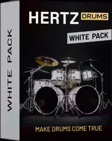 Hertz Instruments Hertz Drums White Pack Library v2.1.0 - Sample Pack Artwork