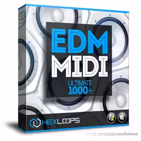 Hex Loops EDM MIDI Loops Ultimate [WAV, MiDi] - Sample Pack Artwork