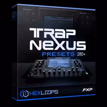Hex Loops Trap Nexus Presets [Synth Presets] - Sample Pack Artwork