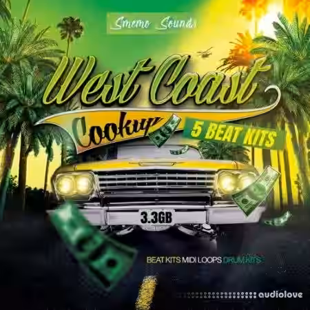 Hex Loops WEST COAST COOKUP [WAV, MiDi, AiFF] - Sample Pack Artwork