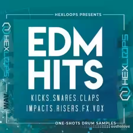 Hexloops EDM Hits [WAV, MiDi] - Sample Pack Artwork