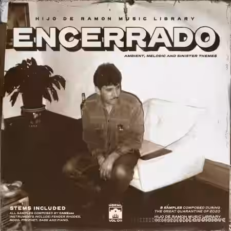 Hijo De Ramon Music Library Vol.11 Encerrado (Compositions And Stems) [WAV] - Sample Pack Artwork