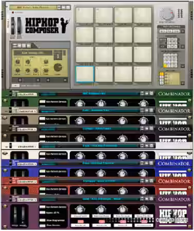 Hip Hop Composer v1.0.1 COMPLETE [ReFill] - Sample Pack Artwork