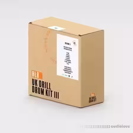 HL8UK Drum Kit Vol.3 [WAV, Synth Presets] - Sample Pack Artwork