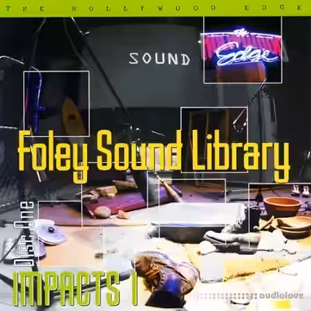 Hollywood Edge Foley Sound Effect Libraries [WAV] - Sample Pack Artwork