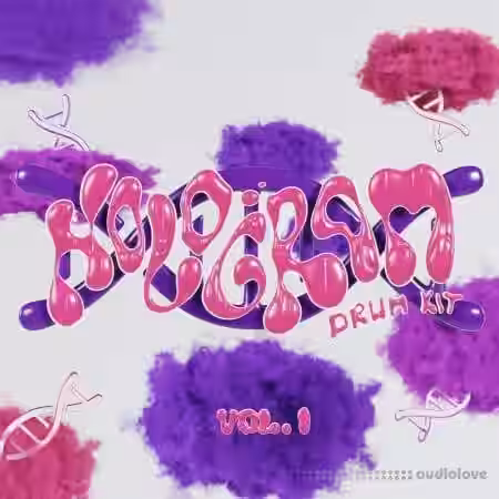 Hologram Drum Kit Vol.1 [WAV] - Sample Pack Artwork