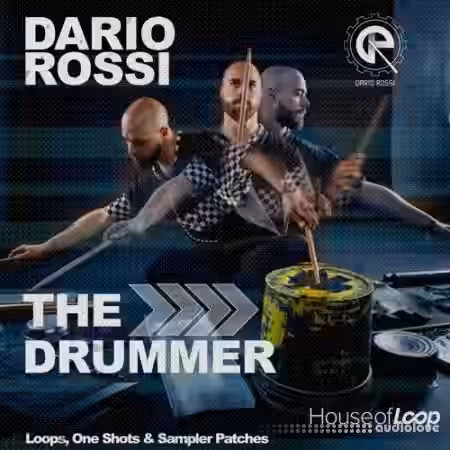 House Of Loop Dario Rossi "The Drummer" [MULTiFORMAT] - Sample Pack Artwork
