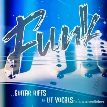 HQO FUNK GUITAR RIFFS and LIT VOCALS [WAV] - Sample Pack Artwork