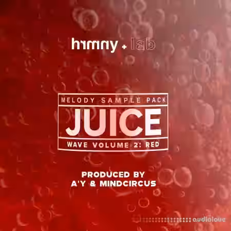 Hrmny and Lab Juice Wave Vol 2 Red [WAV, MiDi] - Sample Pack Artwork