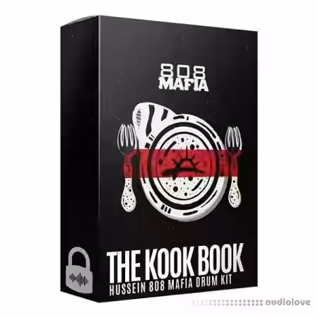 Hussein Of 808 Mafia The Kook Book Drumkit [WAV] - Sample Pack Artwork