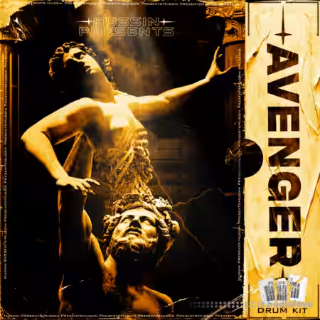Hussinbeats [300+] ''AVENGER'' NY/UK DRILL/ DRUMKIT [WAV, Synth Presets] - Sample Pack Artwork