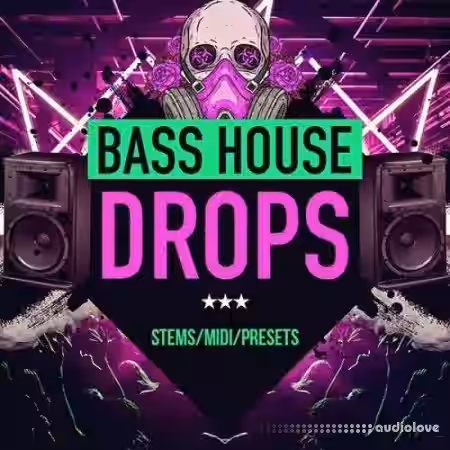 HY2ROGEN Bass House Drops [WAV, MiDi, Synth Presets] - Sample Pack Artwork