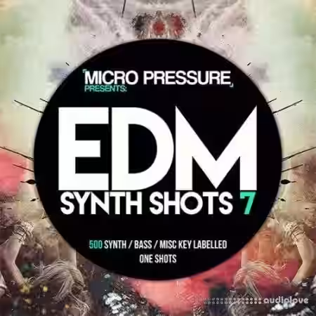 HY2ROGEN EDM Synth Shots 7 [MULTiFORMAT] - Sample Pack Artwork