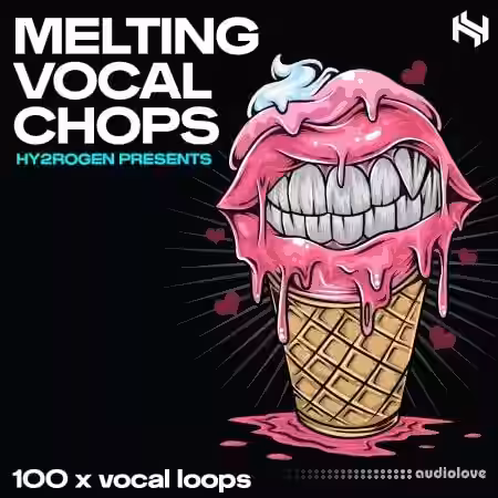 HY2ROGEN Melting Vocal Chops [WAV] - Sample Pack Artwork