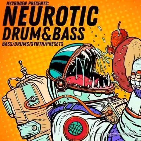 HY2ROGEN Neurotic Drum And Bass [MULTiFORMAT] - Sample Pack Artwork