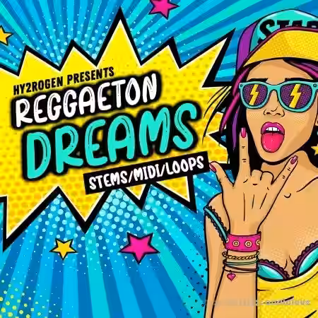 HY2ROGEN Reggaeton Dreams [MULTiFORMAT] - Sample Pack Artwork