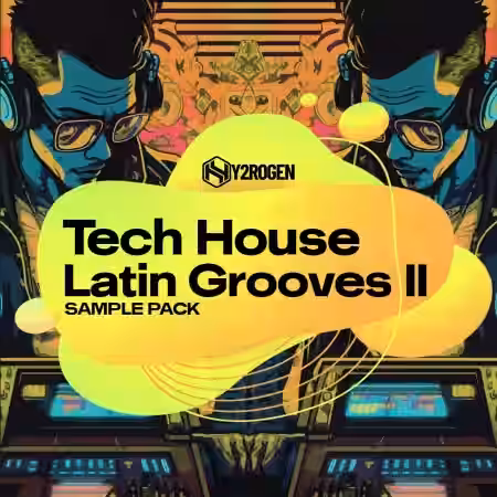 HY2ROGEN Tech House Latin Grooves 2 [MULTiFORMAT] - Sample Pack Artwork