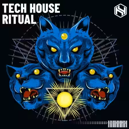 Hy2rogen Tech House Ritual [WAV, MULTiFORMAT, KONTAKT, Sampler Patches] - Sample Pack Artwork