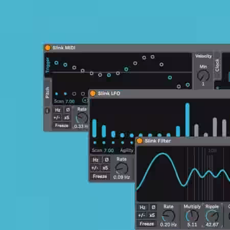 Hypnus Records Slink Devices v1.2 [Max for Live] - Sample Pack Artwork