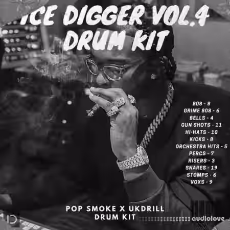 ICE DIGGER UK Drill Kit Vol.4 [WAV] - Sample Pack Artwork
