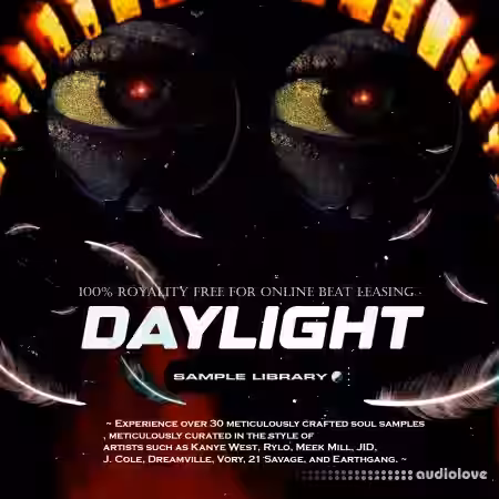 ICXNIC Tha Mayne Daylight Sample Libray Vol.1 (30 DARK SOUL LOOPS + STEMS) [WAV] - Sample Pack Artwork