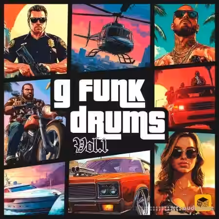 IIInfinite Gfunk Drums Vol.1 [WAV, Synth Presets] - Sample Pack Artwork