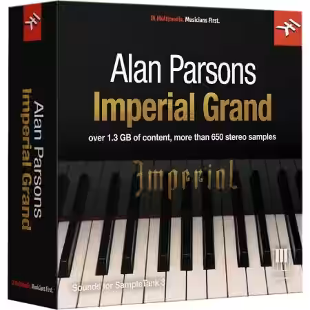 IK Multimedia Alan Parson Imperial Grand [SampleTank] - Sample Pack Artwork