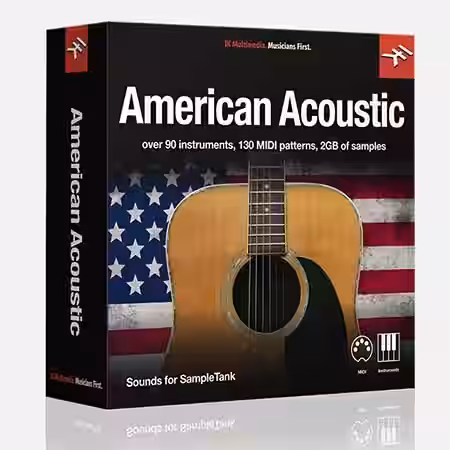 IK Multimedia American Acoustic [SampleTank] - Sample Pack Artwork