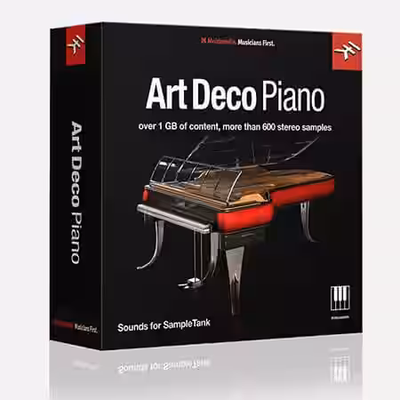 IK Multimedia Art Deco Piano [SampleTank] - Sample Pack Artwork