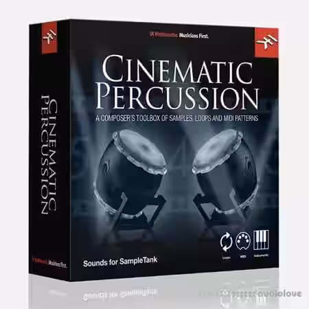 IK Multimedia Cinematic Percussion [SampleTank] - Sample Pack Artwork